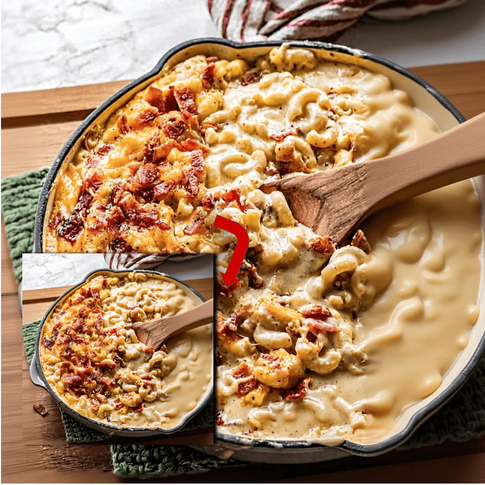 Easy Bacon Mac and Cheese (The BEST Recipe)