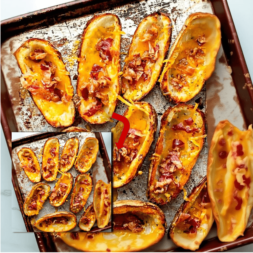 The Crispiest Baked Potato Skins Recipe