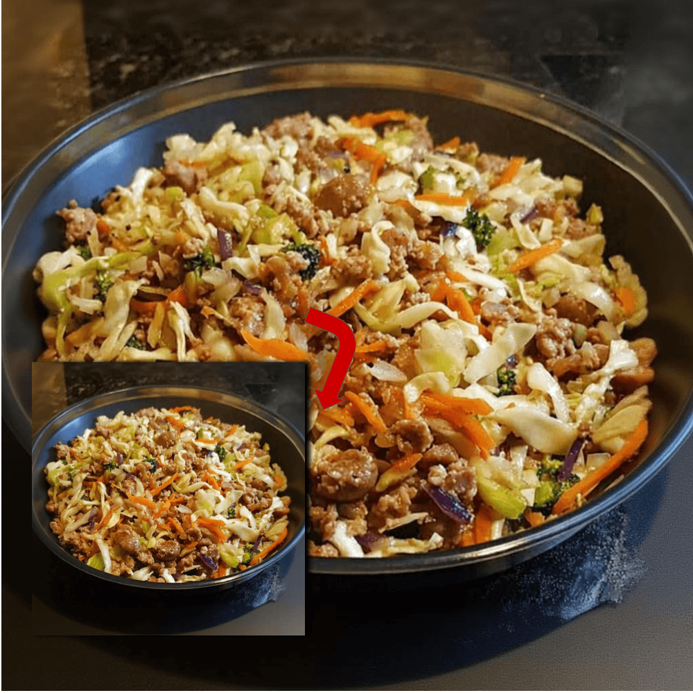 Beef Egg Roll in a Bowl: 20-Minute Keto Dinner