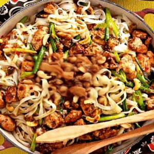 Beef Noodle Stir-fry with Cashews (30-Minute Recipe)