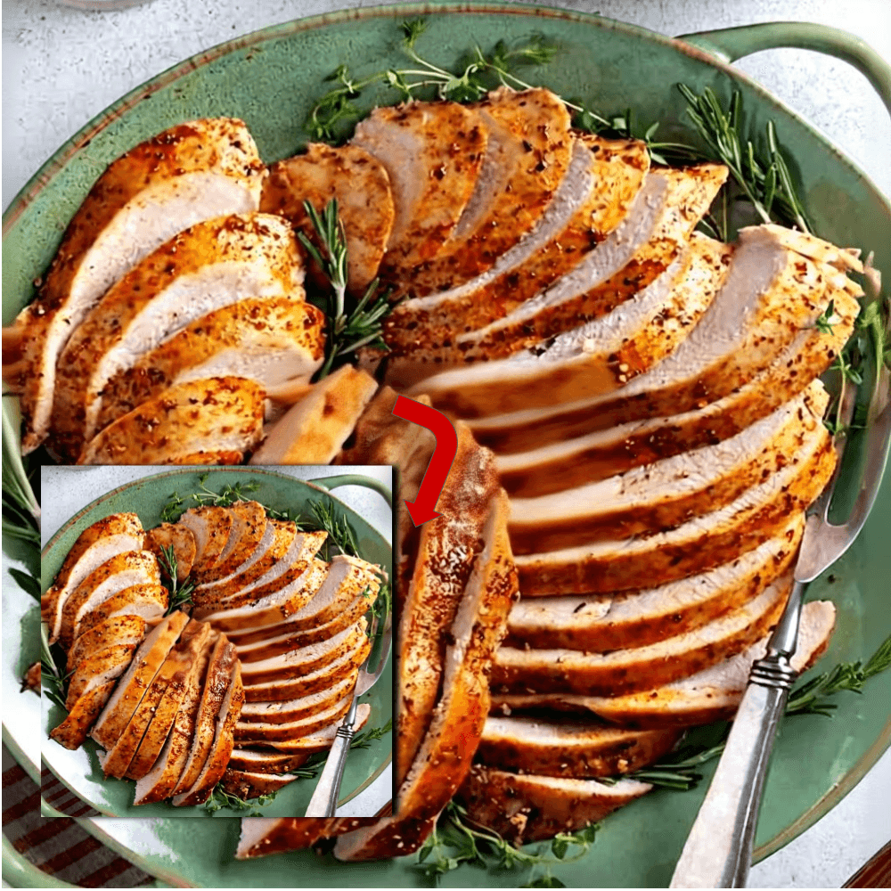 Juicy Herb Roasted Turkey Breast Recipe for Thanksgiving