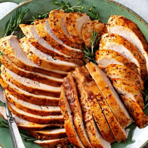 Juicy Herb Roasted Turkey Breast Recipe for Thanksgiving