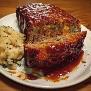 Memorable Meatloaf Recipe: Cheesy Glazed Beef & Potatoes