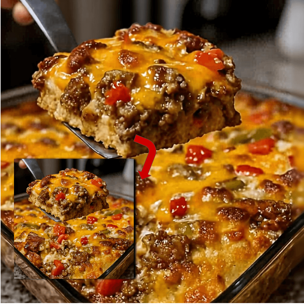Easy Sausage and Cheese Breakfast Casserole Recipe
