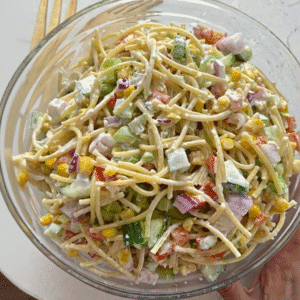 Creamy Spaghetti Salad Recipe: The Ultimate Potluck Side Dish