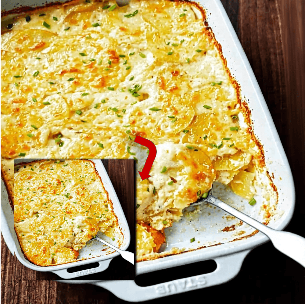 Creamy Au Gratin Potatoes Recipe: Cheesy & Delicious
