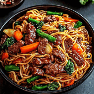 Easy Beef Lo Mein with Vegetables (30 Minutes)