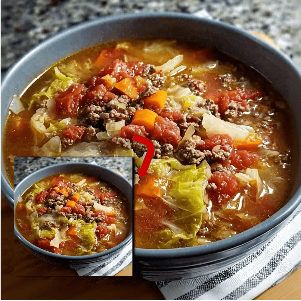 Cabbage Ground Beef Soup Recipe: Hearty & Healthy (45 Mins)