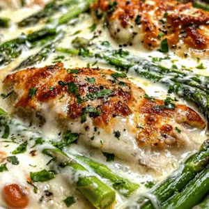 Caesar Chicken Asparagus Recipe: Creamy & Baked to Perfection