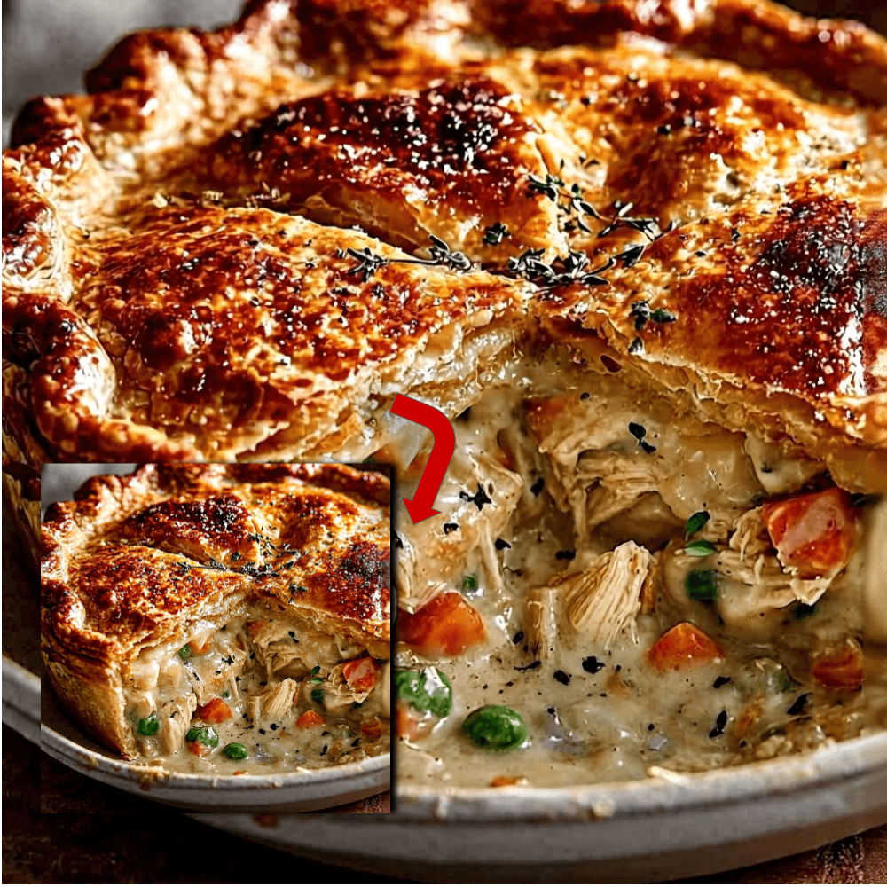 Best Homemade Chicken Pot Pie Recipe - Golden Flaky Crust