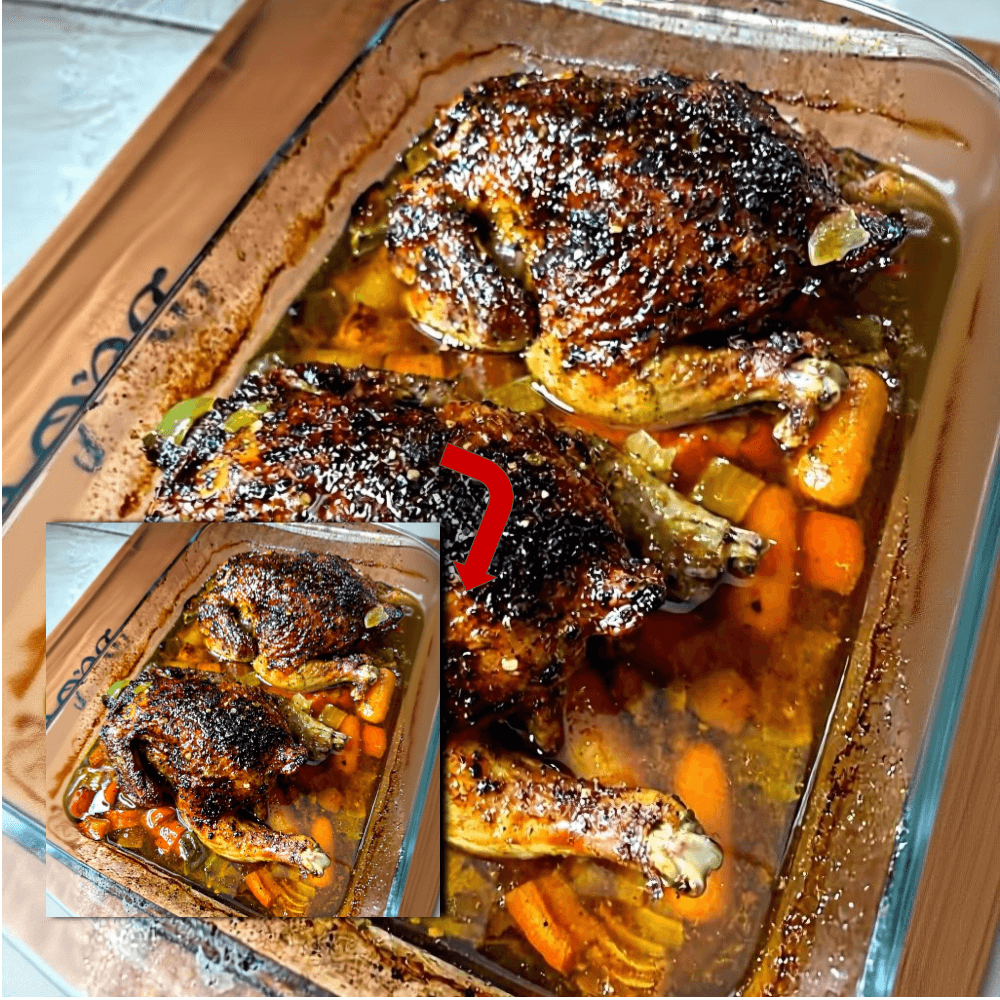 Roasted Cornish Hen Recipe with Vegetables - Crispy & Juicy