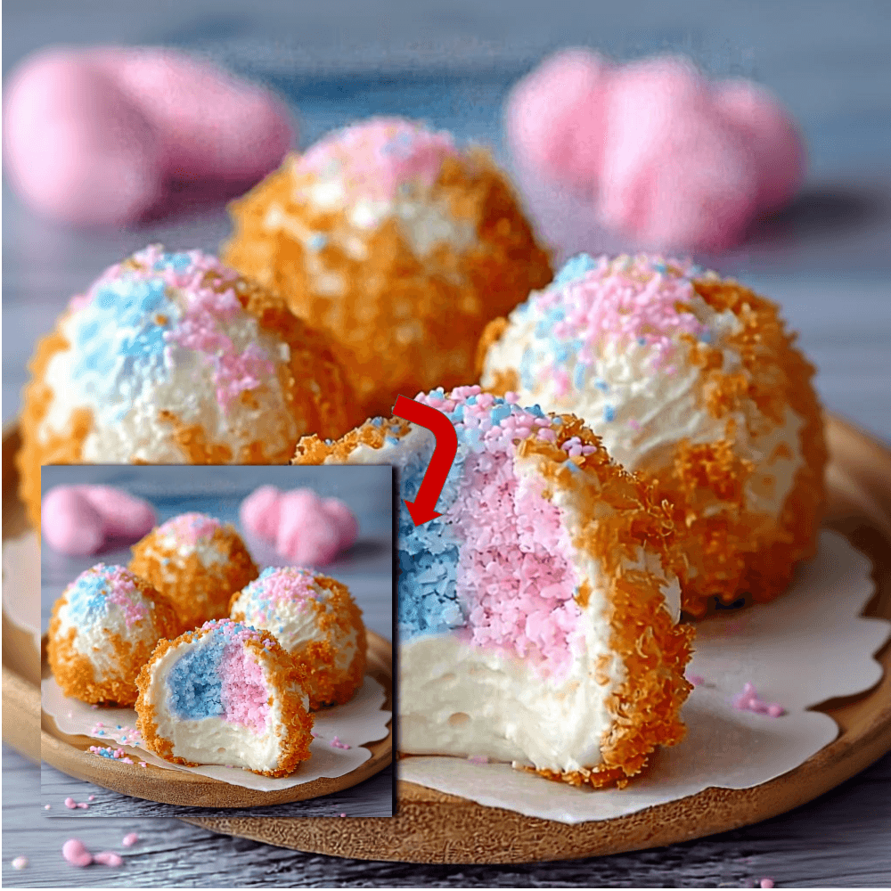 Cotton Candy Cheesecake Bombs: Crispy No-Bake Recipe