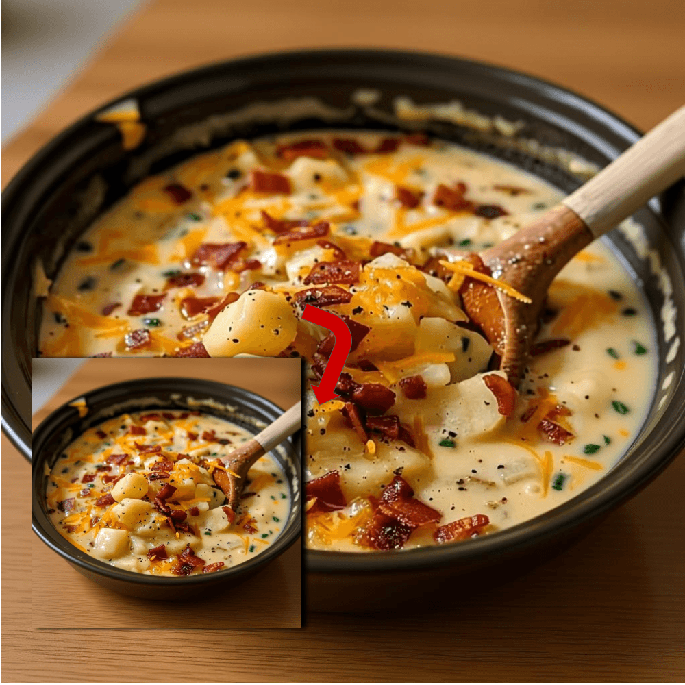 Crack Beef Potato Soup Recipe: Creamy & Cheesy (Slow Cooker)