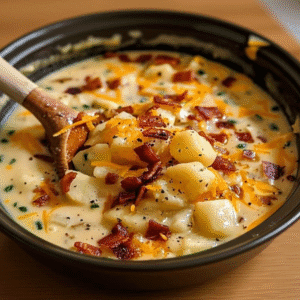 Crack Beef Potato Soup Recipe: Creamy & Cheesy (Slow Cooker)