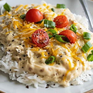 Creamy Slow Cooker Chicken Recipe - Easy & Cheesy Dinner