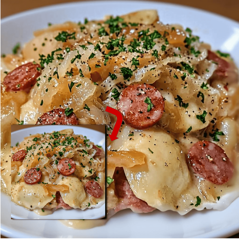 Crockpot Beef Pierogi Casserole: Creamy Slow Cooker Dinner