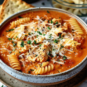 Crockpot Chicken Parmesan Soup Recipe: Cozy & Cheesy