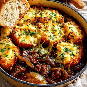 French Onion Beef Stew: The Ultimate Cozy Dinner