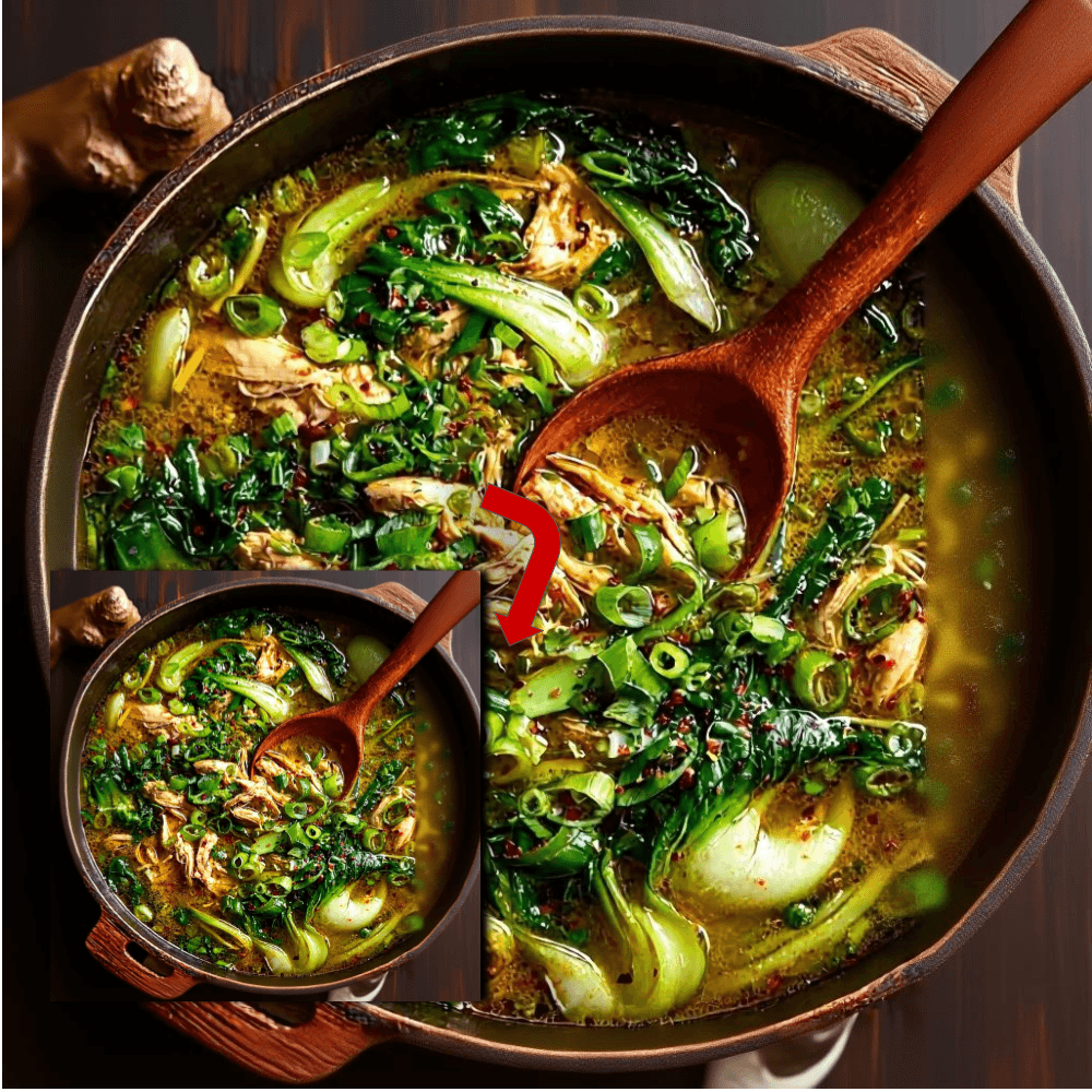 Ginger Chicken Soup with Bok Choy: Cozy & Healthy Recipe