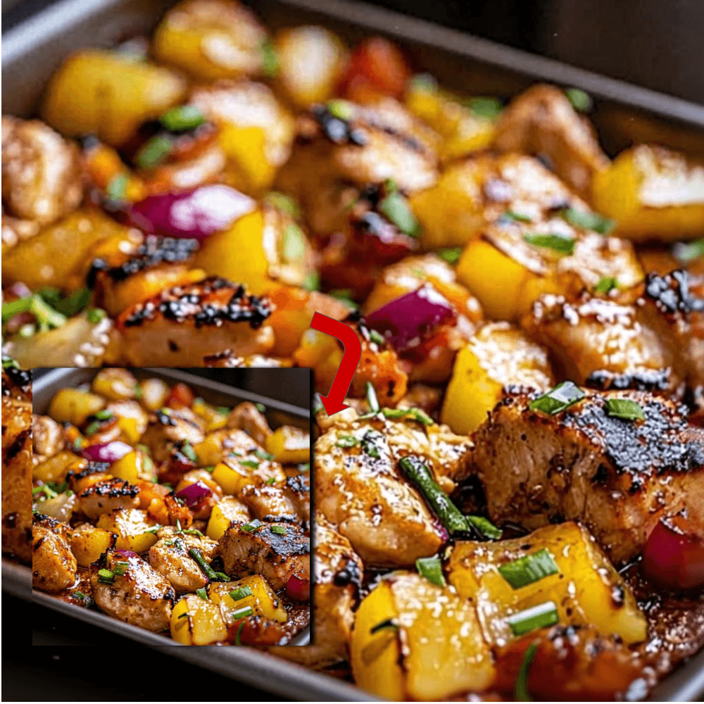 Hawaiian Chicken Sheet Pan Recipe: Easy 30-Minute Dinner
