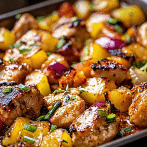Hawaiian Chicken Sheet Pan Recipe: Easy 30-Minute Dinner