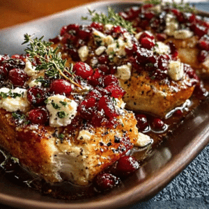 Honey Cranberry Chicken Bake: Cheesy Sourdough Pull-Apart Recipe