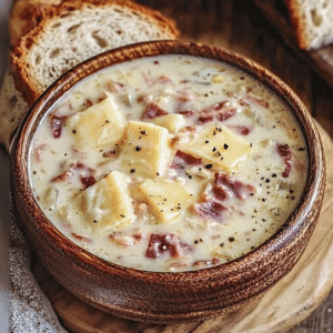 Creamy Reuben Chowder Recipe: Cozy Beef & Potato Soup