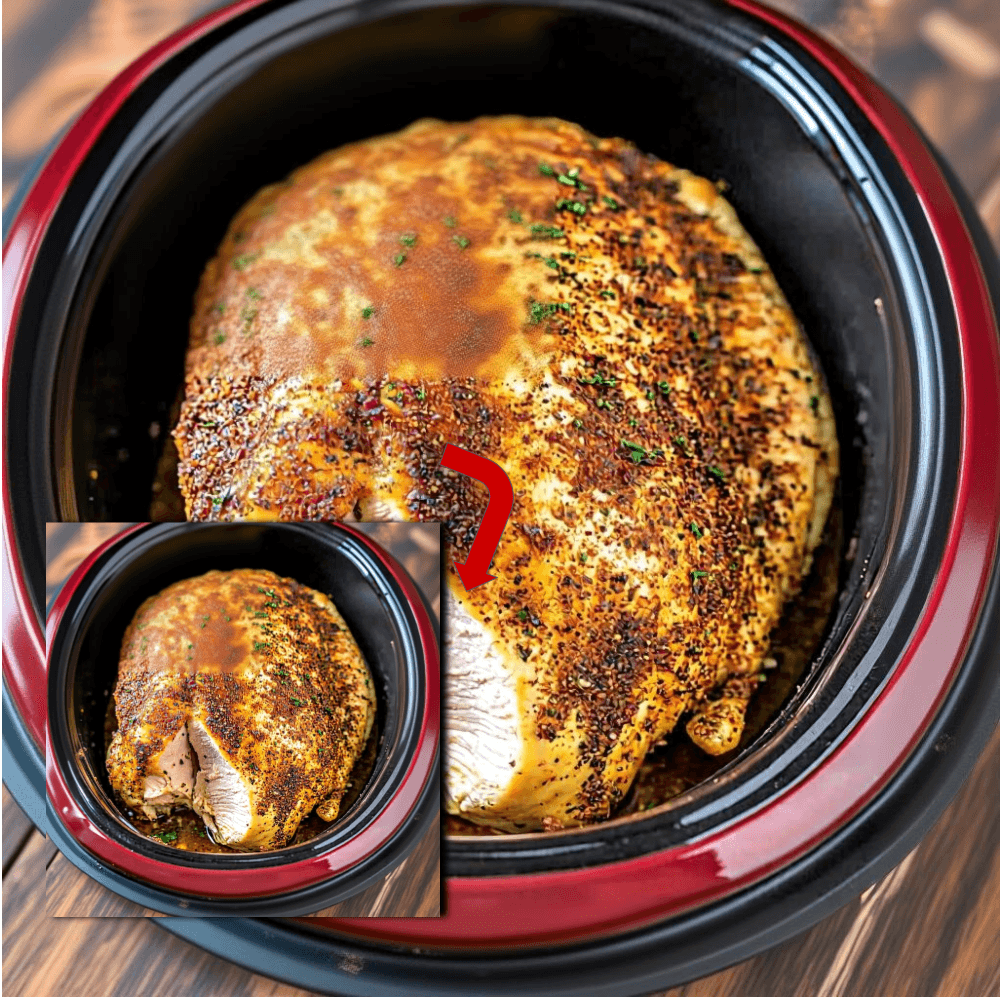 Slow Cooker Crispy Skin Turkey (Juicy & Easy)