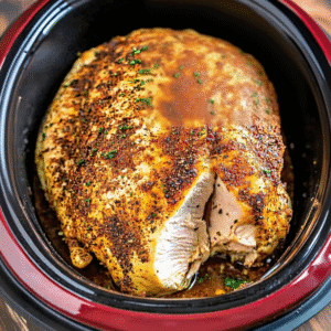 Slow Cooker Crispy Skin Turkey (Juicy & Easy)