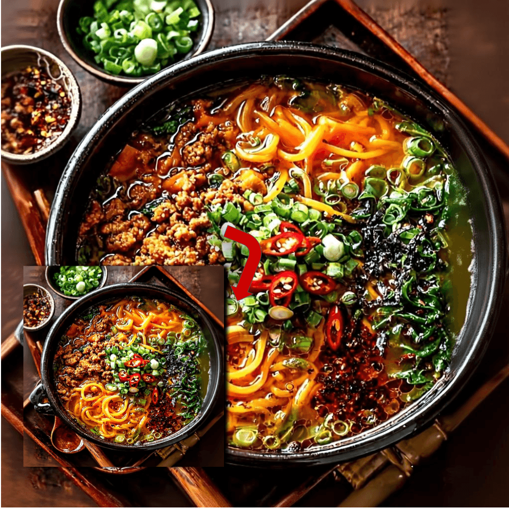 Spicy Sweet Potato Noodle Soup Chicken Recipe