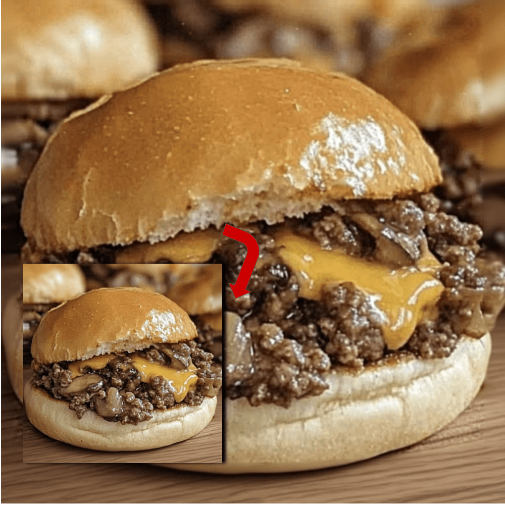 Steakhouse Burger Sloppy Joes Recipe (Savory & Cheesy)