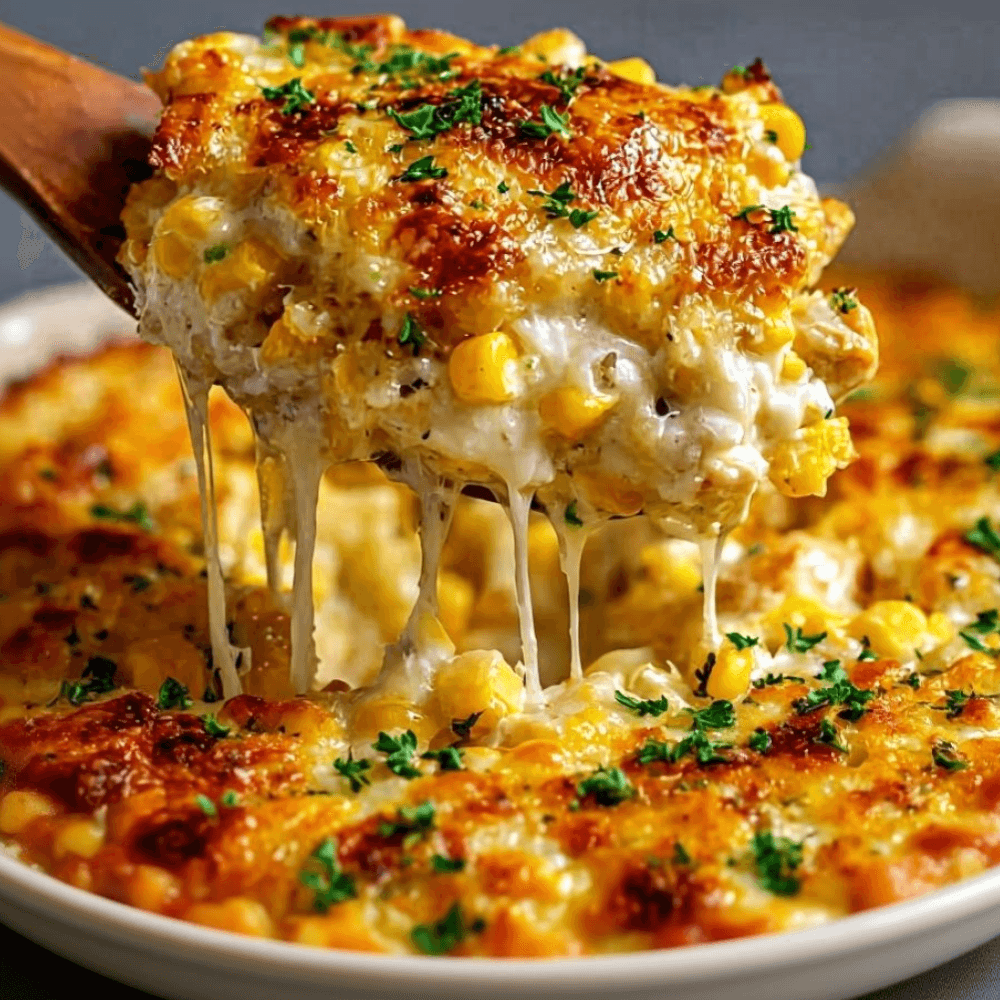 Street Corn Chicken Casserole: Easy Cheesy Elote Bake