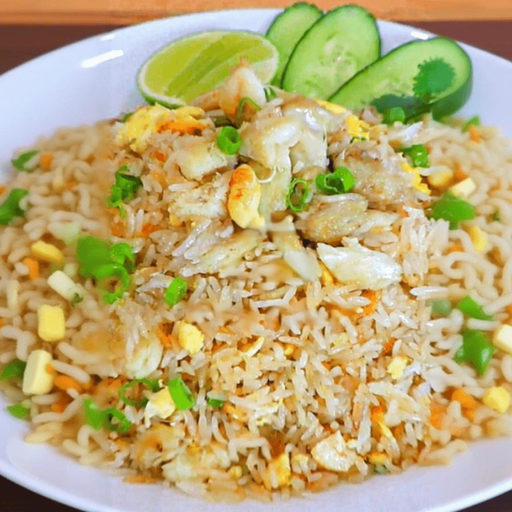 Thai Crab Fried Rice Recipe: Restaurant Style in 10 Minutes