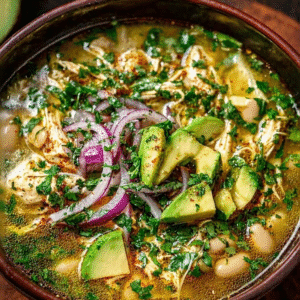 Zesty Green Chicken Chili Soup Recipe (Easy & Healthy)