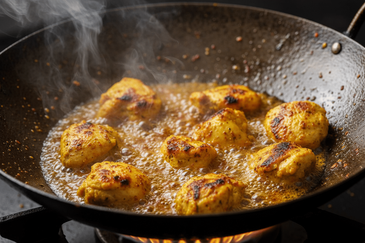 Chicken Jalfrezi Recipe - Authentic Indian Curry Dinner preparation step 1