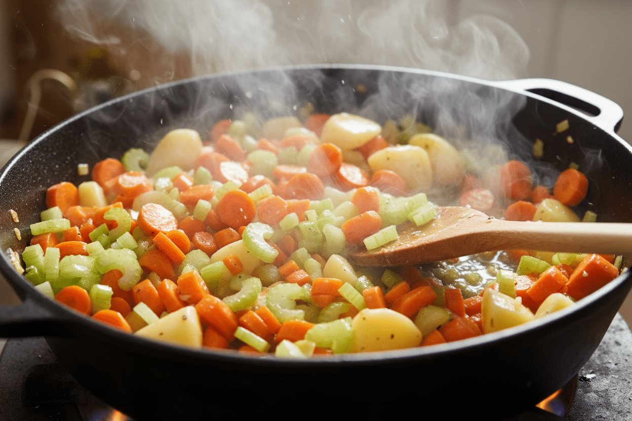 Comforting Egyptian Fava Bean Stew With Cumin preparation step 1