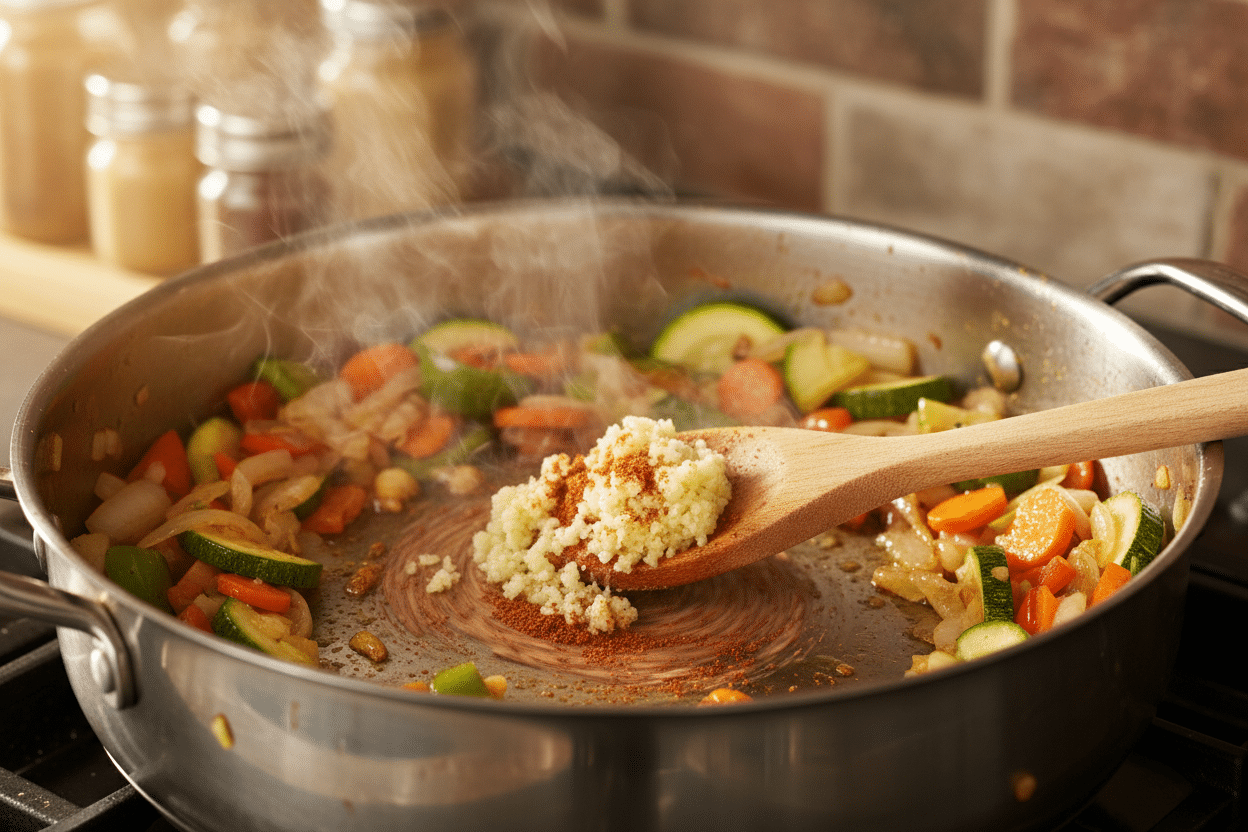 Comforting Egyptian Fava Bean Stew With Cumin preparation step 2