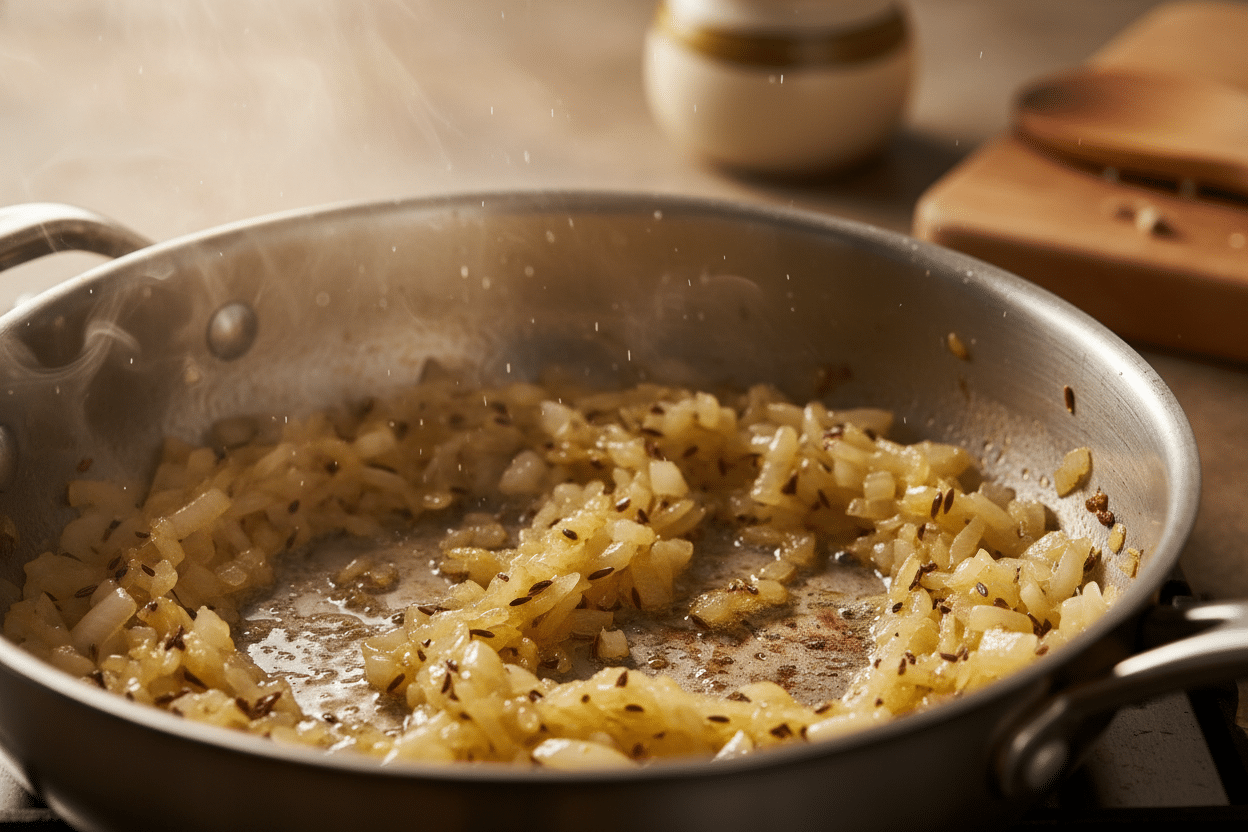 Easy Dal Makhani Recipe - Traditional Indian Lentil Curry preparation step 1