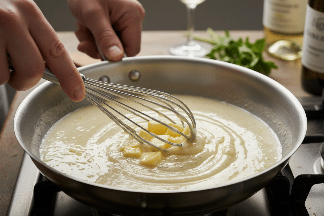 Pan Seared Halibut Recipe with Lemon preparation step 2