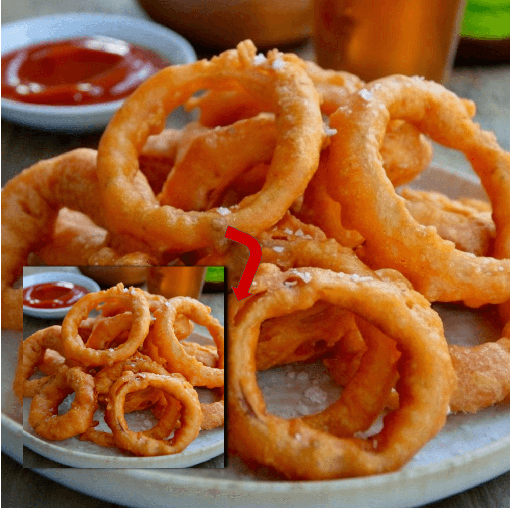 Crispy Beer-Battered Onion Rings Recipe
