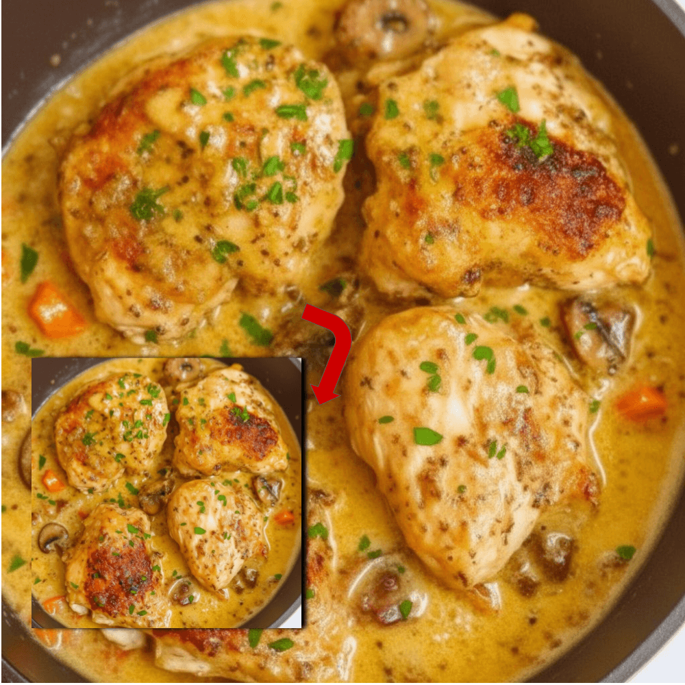 Classic Chicken Fricassee Recipe: Creamy One-Pot Dinner