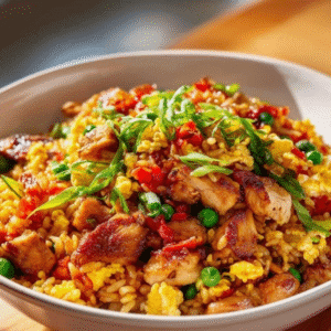 Easy Chicken Fried Rice Recipe (Better Than Takeout!)