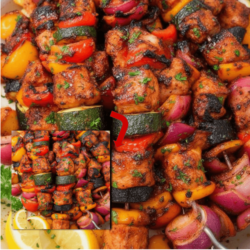 Easy Chicken Kabobs Recipe for the Grill