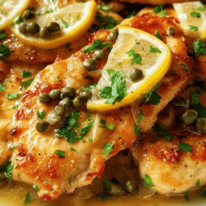 Easy Chicken Piccata Recipe: Zesty Lemon Caper Sauce