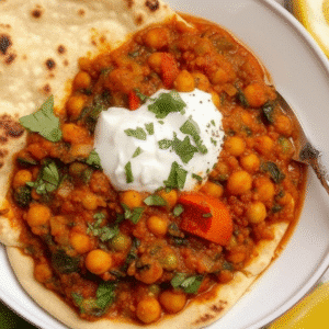 Delicious Curried Chickpea Stew Recipe for Family Dinners