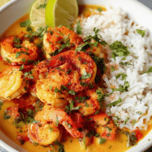 Creamy Coconut Curry Shrimp (Easy 20-Min Recipe)