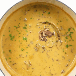 Cream of Mushroom Soup Recipe: Rich & Easy