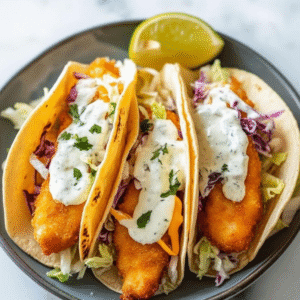 Best Crispy Baja Fish Tacos Recipe
