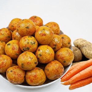 Crispy Carrot Potato Beef Balls: Easy Savory Snack Recipe