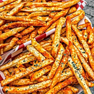 Crispy Garlic Herb French Fries Recipe - Best Homemade Fries